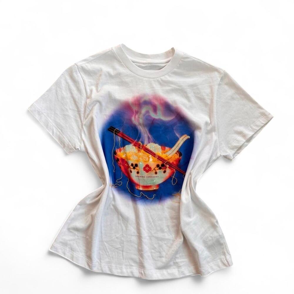 Opening Ceremony Noodle Bowl Baby Tee